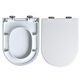 Huida adaptiert an HDC6005610861806162629561206109 Universal Toilet Deckel A C191/161/18 D D 6180/6185/6189/6280/628