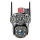 
Nighthawk Vision zoom camera does not require network, no WIFI mobile phone remote wireless monitor 360-degree panoramic home outdoor photography [4G+wifi dual use] Can be used without network + power outage