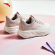 ANTA Shenxing 10丨Guan Xiaotong's same autumn and winter new shock-absorbing sports shoes for women, casual training shoes 122517718 Papery White/Lotus Root Gray-11 37.5