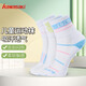 kawasaki kawasaki badminton chaussettes sportives pour enfants ciel bleu b6603 (trois paires)