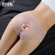 
CHOCONEY women's underwear, 3-pair inner crotch cotton, low waist sexy and breathable full lace briefs for girls 9227 three: bean paste + coffee + coffee L code recommended 100-120 Jin [Jin equals 0.5 kg]
