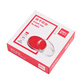 
Deli 9863 Quick Dry Printing Platform Finance and Office Quick Dry Stamping Cut Transparent Sponge Printing Box Red Round Printing Platform + 40mm Printing Oil