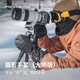 PGYTECH Dandelion Photography Gloves for outdoor special autumn and winter windproof and cold protection graphene heating plus velvet touch screen finger-exposed cycling ski gloves Master version M code