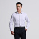 Longya Vierte Generation Longya Anxuan Business Langarm-Hemd mit Langzeitpendel zum Arbeitsplatz White Workplace Hygroscopic Schnell trockenem, atmungsaktivem und breit weißem M 175/96A (140-160jin [Jin entspricht 0,5 kg]))