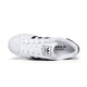 Adidas clover white shoes black label shell toe classic men's and women's sneakers JQ4098