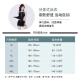 梵迪拉（F.DYRAA）泳衣女高级分体短袖温泉保守显瘦游泳馆泳装四件套12034黑灰色L