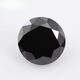 Fat Donglai same style tanzanite loose stone round color crystal zirconium multi-color main stone combination artificial gemstone tip black crystal zirconium round 3mm (5 pieces)