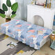 Xuxian full-cover sofa cushion foldable sofa bed cover four-season universal non-slip sofa cover simple dual-purpose without armrests blue 1.8 meters long 1.5 meters wide