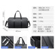 POLO travel bag men's handbag business travel large capacity luggage bag independent shoe compartment wet and dry separation