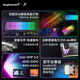 KINGBANK DDR5 Memory White Blade/Star Blade RGB Light Strip 6000/6400/6800 High Frequency Memory Divine Light Sync Light Strip Compatible with Black Myth Wukong Deepseek Hardware Black Blade 32G (16G*2) 6000RGB Strip C30