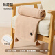 Merf electric heating blanket Yunshang blanket heating shawl USB heated blanket can be connected to a power bank washable leg home office heating blanket leg warmer artifact Christmas birthday cedar apricot + 5000 mAh power bank + gift box + gift bag birthday Christmas gift