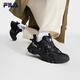 FILA casual shoes cat claw shoes 5th generation sports shoes spring new men's shoes dad shoes black-BK 43