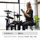 罗兰（Roland）电子鼓TD17KV2/17KVX2架子鼓成人专用电鼓考级专业级高端舞台演出 5鼓4镲 17KVX2+PM100音箱+礼包