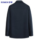 Romon 100% cotton jacket men's young and middle-aged spring and autumn coat work wear casual lapel dad wear men's jacket