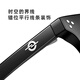 施洛华眼镜框白鹿同款轻盈时尚圆框可配近视防蓝光镜片SF753 C16亮黑色 【仅单框 】
