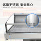 Suiling (SUILING) fresh meat display cabinet braised vegetables cooked food refrigerator commercial horizontal freezer pork preservation cabinet meat freezer cold vegetable display cabinet supermarket refrigerator 2-meter fresh meat cabinet (1988*1120*897mm)