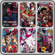 Spider-Man Universe Myers Gwen Card Set Student Campus Card Card Card tarjetas de desayuno Tarjetas de autobús D Spider-Man Z12352 [Juegos de tarjetas individuales]