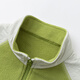 Mini Bara autumn new double-sided polar fleece jacket for boys and girls baby warm stand-up collar jacket yellow green 41186 120