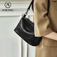 Aokang women's bag cowhide trendy three-layer crossbody light luxury shoulder bag birthday Chinese Valentine's Day gift for girlfriend wife