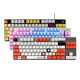 Logitech K835 Wired Gaming Mechanische Tastatur Blau und rote Achsen E-Sports-Büro-Laptop Desktop essen cf lol logitech k835- [rote und weiße Tastaturkaps] TTC-Red Achsen- [Game Player Selection] No 84-Tastenstandard