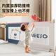 Beiyixiong Beeio Bed Liber Baby Anti-Fall lit Baffler Baby Child's Bed's One Bed Fence Safety Guardage de lit Guardage de lit Couronne de la couronne 2 mètres [Côté de lit] Installation simple face à face