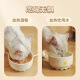 华元宠具（hoopet）恒温猫咪陶瓷饮水机酸奶水碗宠物猫碗小猫温水狗狗加热保温喝水器 【纯白款】恒温加热水碗 恒温加热水碗350ml