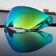 Orz728 model helmet lens windproof sun protection PC mirror silver plated