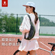 MYD胸包女2025新款时尚高级感男款斜挎多功能运动户外轻便大容量背包 橄榄