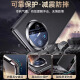 Yanchen eignet sich für Huawei Matex6 Mobiltelefone Hülle Ultra-dünner Wärme Dissipation Magnetic Leder Collector Version Huawei X6 Mobilfunkkoffer Vollauflebiger Anti-Fall-Zentral-Achse-Schutzgeschäftsstil Männer Flip Smart Leder Hülle [Obsidian Schwarz] Kopfschicht Cowide | Keine Flip -Antwort | Magnetischer Adsorptionsbildschirm