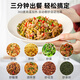 NOMGAL cooking machine commercial intelligent automatic drum fried rice stir-fry machine multi-functional cooking robot takeaway catering canteen kitchen robot gas liquefied gas cooking machine desktop sink 30 type electric heating 8000W intelligent delivery water gun