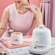 Bear bird's nest stew pot electric stew pot electric stew pot stew pot water-proof stew pot ceramic mini soup pot health pot full ceramic triple lid water lock 0.6L DDZ-B06R1