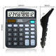 Deli Office Calculator 837ES Gray 12-bit Large Screen Office Stationery