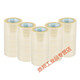 ZANLUTONG (ZANLUTONG) whole box of transparent tape express packaging box sealing large roll of adhesive paper 4.5 width 6. Width 4.3 thickness 2.0 length 12048 rolls transparent yellow