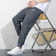 
Champion graffiti hoodies men outdoor sports fashion versatile trousers autumn and winter plus velvet pants couple men and women same style trendy fashion 7029 black XL