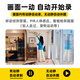 广春充电摄像头监控家用免插电小型无线wifi手机远程室内外高清车载门口监控器 圆形【4G流量】顶配版+超长续航+无网无电可用