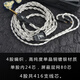 Line Artisan 416 core Leeds 4.4 balance cable is suitable for Senhai IE300 IE600 Shure 846 Xielantu second-generation mmcx headphone upgrade cable QDC brand 0.78 pin 3.5mm straight head