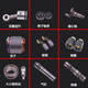 Accessoires de marteau électrique personnalisé XMSJ AD6626 PICHEMENT ÉLECTRIQUE DUAL AD6526 Piston Rotor Stator Gear Box en carbone Brosse de carbone petite et cône
