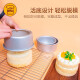 
Sanneng Sanneng 4-inch 5-inch small cake mold Household oven air fryer Chiffon anode active bottom solid bottom mold SN5001 5-inch solid bottom non-stick cake mold SN5010