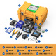 Budi Nanjing Jilong 280T Touchscreenfaser Spleißmaschine Heißmeldmaschine 50 km Konstruktion 500S Mini Vollautomatisch drei-in-Eins-Fix-Jumper Optical Cable Bare Faser Leder Draht KL280T mit Schneidmesserhalterung