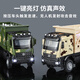Kavi Kavi Kavi Drone Transporteur de camion militaire Toy Enfants Boy Boy Simulation Modèle de voiture peut lancer [Drone Can Location] Military Truck Camouflage Green