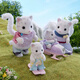 森贝儿家族（Sylvanian families）日版雪豹家族 过家家女孩玩具玩偶套装 生日礼物送儿童礼物