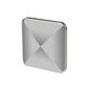 Fun black technology FlipoFlip desktop kinetic energy release stress relief creative fingertip entertainment top toy square-silver