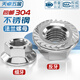 Tianzhuo Hardware 304 stainless steel fine thread/reverse thread flange nut DIN6923 nut nut M3M4M5M6M8M10M12 304 reverse thread M8-5 only