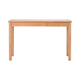 MUJI solid wood desk/(with drawer) table natural color width 120* length 60* height 75cm