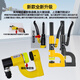 Steel wrist portable hydraulic hole opener manual wire trough long throat deep bridge punching mechanical and electrical box punch-free bridge puncher upgrade SYD25 type overall with 20+25+32 or optional 3 pairs of molds Note