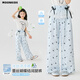 Yoyo One (Yoyo One) Ropa para niños Pantalones de patas de patas ultra ultra delgadas de verano Pantalones ultraales de verano Pantalones de dos paquetes de dos paquetes de dos paquetes [15305 Azul +15277 Azul] 110 110cm