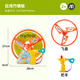 Mideer (Mideer) Kinderspielzeug Bambus Dragonfly Ziehdrahtausstoß ufo nostalgische Kinder rotierende Frisbee Outdoor -Ziehdraht Bambus Libelle