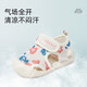 
Telanis boys' shoes baby toddler shoes summer new style girls breathable children's toddlers' shoes sandals beige 18 suitable for foot length 12.0cm inside length 12.5cm