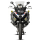 Lobo-Radieschen Motorrad ROM2 FALTING HINGERVIEWSPEIRSEL MODIFIED ALUMINUM-Legierung Anti-Falling-Rückwärtsspiegel großer Spiegel Schwarzes Falten Rückspiegel 683 Zubehörtasche