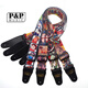 Quyang Gitarrengurt Cartoon Männer und Frauen klassischer Stil personalisierter Volkslied Bakelite Gitarrengurt Ukulele Schultergurt Universal Britische Zeitung Schwanz Nagel + 2 Picks